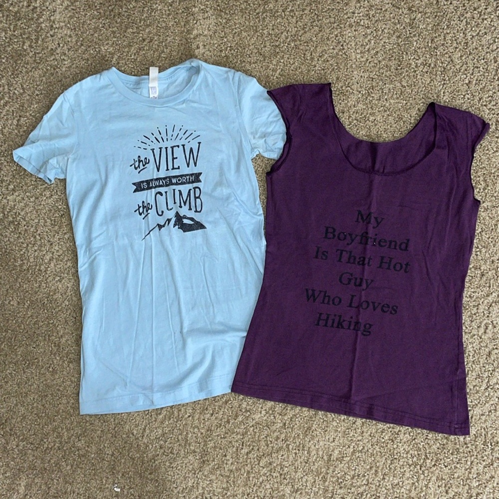 Hiking Screen T Shirts